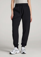 American Tall Online | A.T. Basics Athletic Joggers for Tall Women in Black