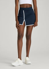 American Tall Online Shop | Wrap Skort for Tall Women in Navy