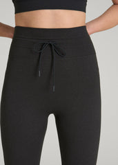 American Tall Outlet | Ultra Soft Yoga Leggings for Tall Women in Black Mix