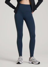 American Tall For Sale | Balance High-Rise Leggings for Tall Women in Navy Blue