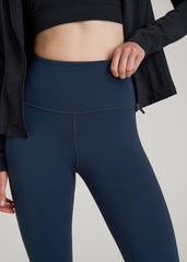 American Tall For Sale | Balance High-Rise Leggings for Tall Women in Navy Blue