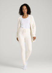 American Tall Online Shop | Chenille Leggings for Tall Women in White Alyssum