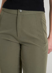 American Tall For Sale | Traveler Tapered Fit Pant for Tall Women in Olive