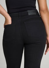 American Tall For Sale | Curve High Rise Straight Leg Jeans for Tall Women in Optimum Black