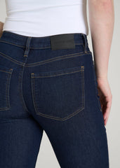 American Tall Online Shop | Sarah Mid-Rise Skinny Jeans for Tall Women in Deep Indigo Wash