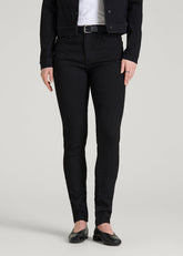 American Tall Online | Georgia High-Rise Skinny Jeans for Tall Women in Optimum Black