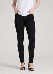 American Tall Online | Sarah Mid-Rise Skinny Jeans for Tall Women in Optimum Black