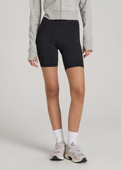 American Tall Online | Balance Bike Shorts for Tall Women in Black