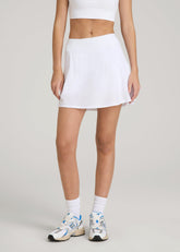 American Tall Online | Athletic Skort for Tall Women in Bright White