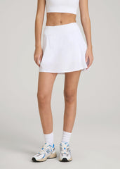 American Tall Online | Athletic Skort for Tall Women in Bright White