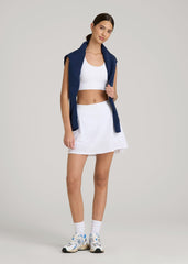 American Tall Online | Athletic Skort for Tall Women in Bright White