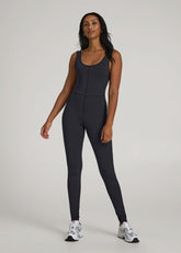 American Tall Sale | Balance Scoop Neck Jumpsuit for Tall Women in Black