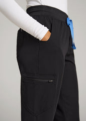 American Tall Online Shop | Scrub Joggers for Tall Women in Black