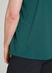 American Tall Online Shop | Perforated Training Singlet for Tall Men in Deep Teal