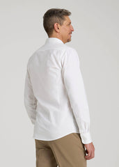 American Tall Online Shop | Washed Oxford Shirt for Tall Men in White