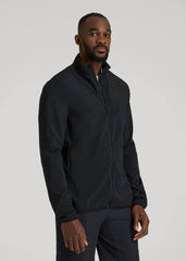 American Tall Outlet | Softshell Jacket for Outdoor Training for Tall Men in Black