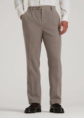 American Tall For Sale | Wool Blend Dress Pants for Tall Men in Taupe Mix