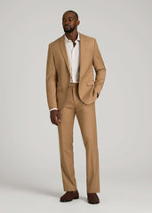 American Tall For Sale | Suit Trousers for Tall Men in Tannin