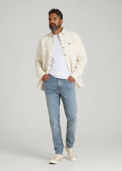 American Tall Outlet | A.T. Basics Men's Dylan Slim Fit Jeans for Tall Men in Tufts Blue