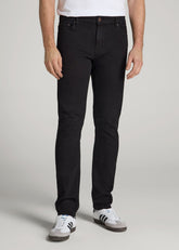 American Tall Sale | Americana Collection Dylan Slim Fit Jeans For Tall Men in Lark Black