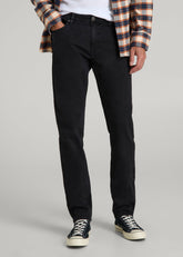 American Tall Online Shop | Carman TAPERED Jeans for Tall Men in Onyx Black Wash