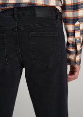 American Tall Online Shop | Carman TAPERED Jeans for Tall Men in Onyx Black Wash