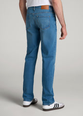 American Tall Discount | Americana Collection J1 Straight Fit Jeans For Tall Men in Sail Blue