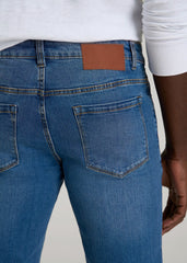 American Tall For Sale | Carman TAPERED Jeans for Tall Men in Classic Mid Blue