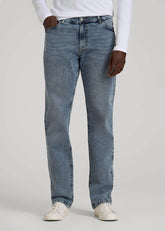American Tall Online Shop | Mason Relaxed Fit Jeans for Tall Men in Vintage Faded Blue