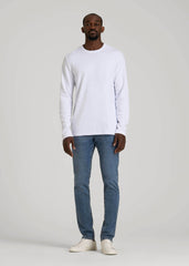 American Tall Discount | Carman TAPERED Jeans for Tall Men in Vintage Faded Blue
