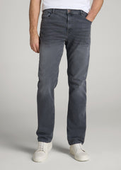 American Tall For Sale | Americana Collection J1 Straight Fit Jeans For Tall Men in Wolf Grey