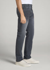American Tall For Sale | Americana Collection J1 Straight Fit Jeans For Tall Men in Wolf Grey