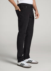 American Tall Online Shop | Americana Collection Carman Tapered Fit Jeans For Tall Men in Lark Black