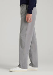 American Tall For Sale | 4-Way Stretch Commuter Straight Chino Pants for Tall Men in Pebble Grey