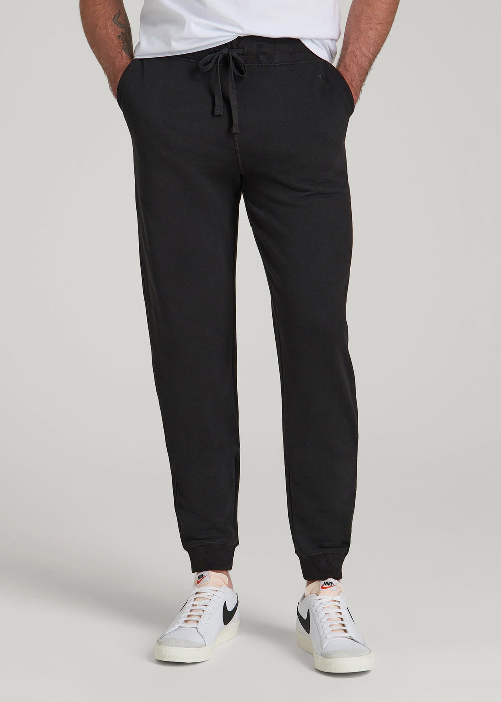 American Tall Sale | Wearever 2.0 Fleece Joggers for Tall Men in Black