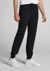 American Tall Outlet | Wearever French Terry Joggers for Tall Men in Black