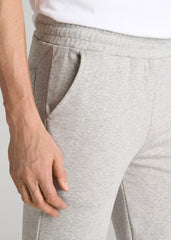 American Tall Outlet | Wearever French Terry Sweatpants for Tall Men in Grey Mix