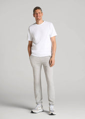 American Tall Outlet | Wearever French Terry Sweatpants for Tall Men in Grey Mix