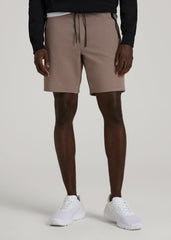 American Tall For Sale | Tech Motion Fleece Shorts for Tall Men in Portobello