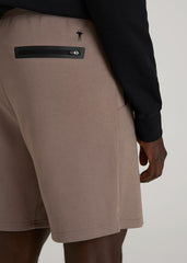 American Tall For Sale | Tech Motion Fleece Shorts for Tall Men in Portobello