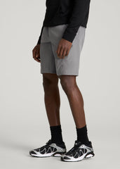 American Tall Outlet | 10 Pocket Hiking Short for Tall Men in Pebble Grey