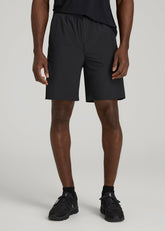 American Tall For Sale | 2-in-1 Featherweight Running Short for Tall Men in Black
