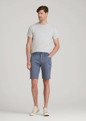 American Tall Discount | Everyday Comfort 5 Pocket Short for Tall Men in Blue Slate