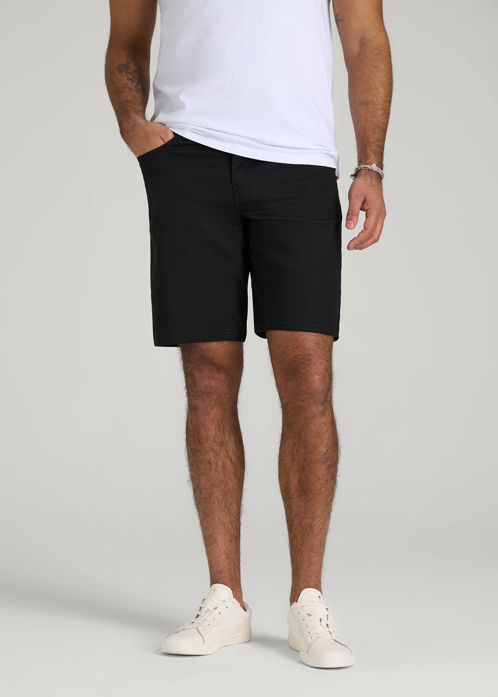 American Tall Sale | Everyday Comfort 5 Pocket Short for Tall Men in Black