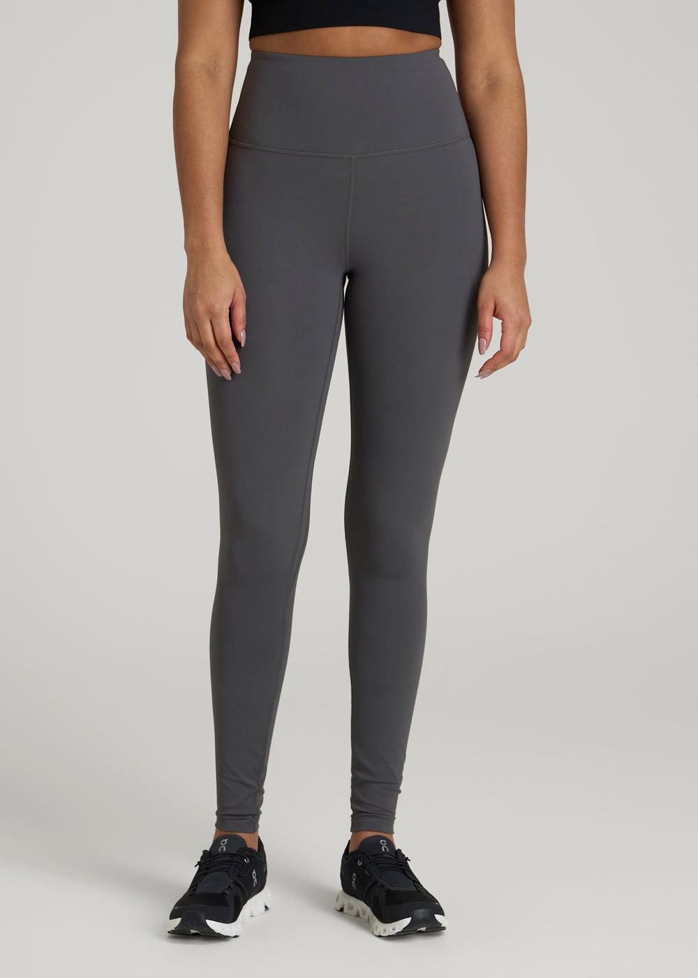 American Tall Online | Balance High-Rise Leggings for Tall Women in Iron Grey