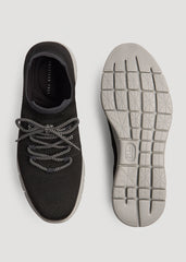 American Tall Outlet | Knit Running Shoes for Tall Men in Black