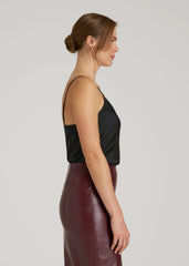 American Tall Online Shop | Satin Cami for Tall Women in Black