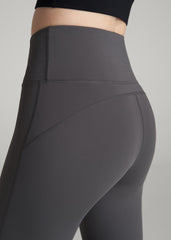 American Tall Online | Balance Flare Yoga Pants for Tall Women in Charcoal
