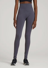 American Tall Outlet | Compression Training Leggings for Tall Women in Periscope Grey