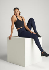 American Tall For Sale | Bella Outer-Pocket Leggings for Tall Women in Navy